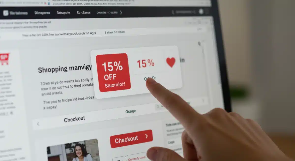 Browser extension automatically applying discount code on an e-commerce checkout page