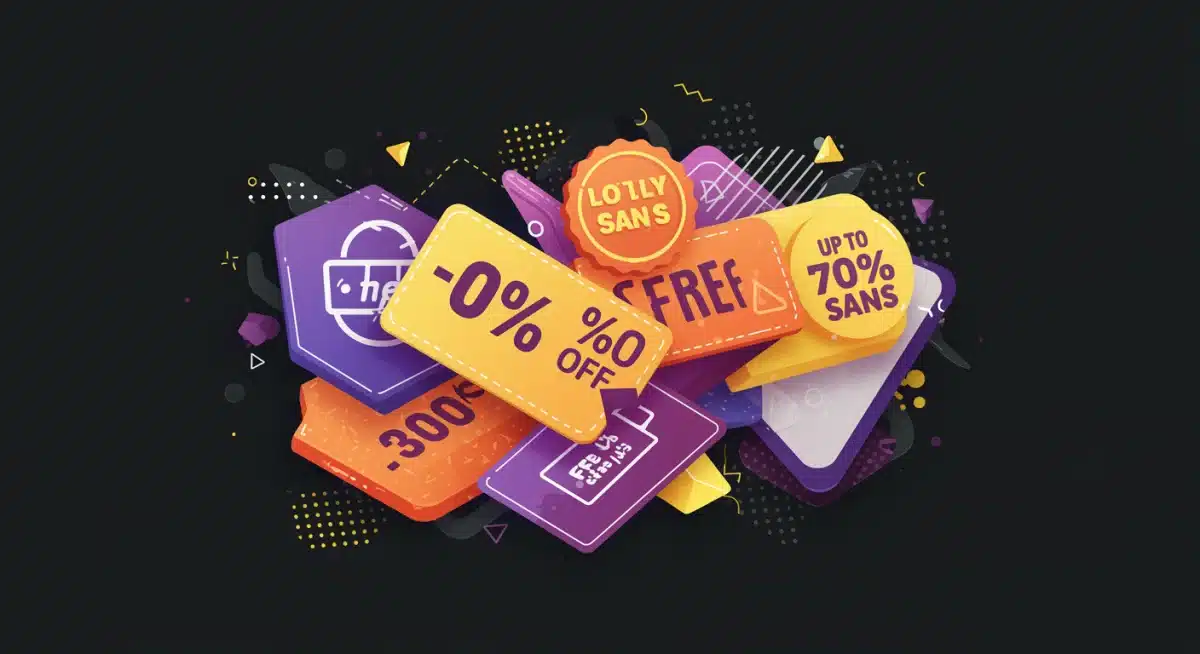 Visual representation of combining multiple online discounts for maximum savings.