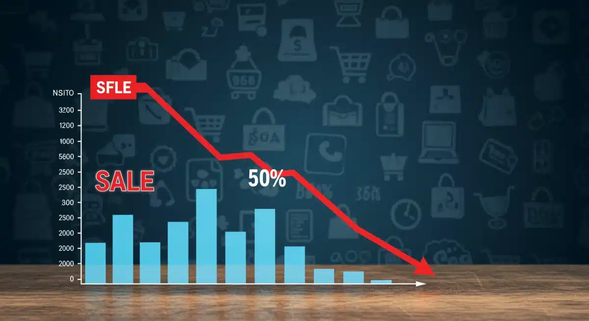 Price history chart showing inflated price before a sale, illustrating deceptive pricing tactics.