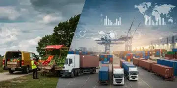 Local vs. national supply chain resilience 2025 comparison