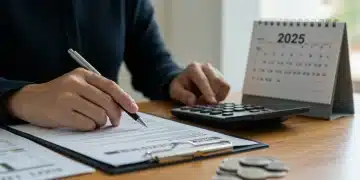 Person reviewing insurance documents to save money in 2025