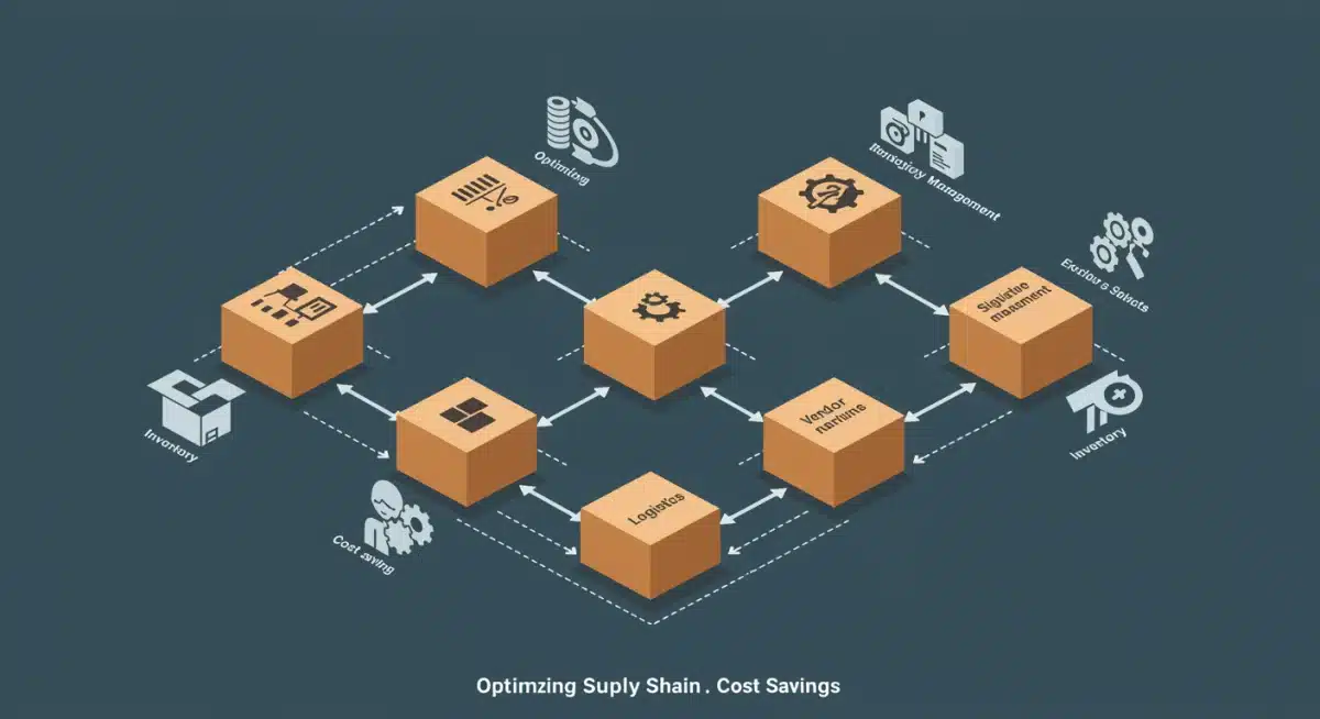 Optimized supply chain management for local business cost savings