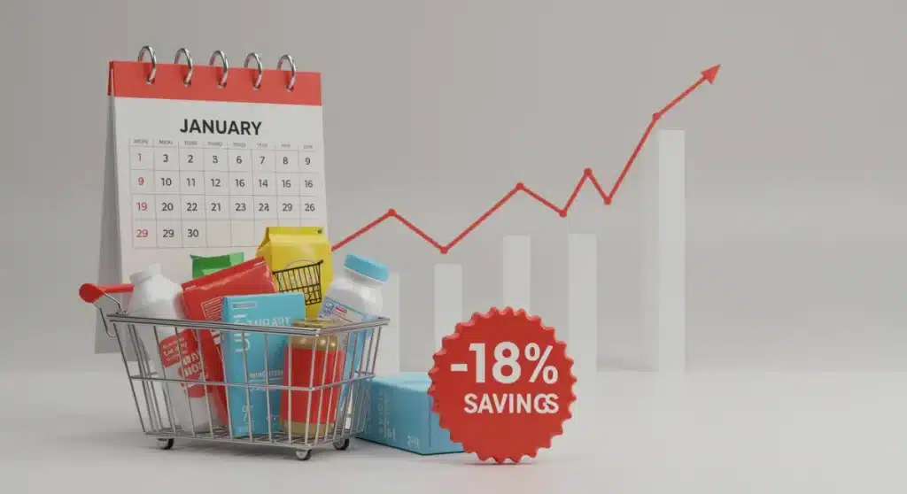 Smart Shopping Hacks January 2025: Cut Spending 18% on Essentials